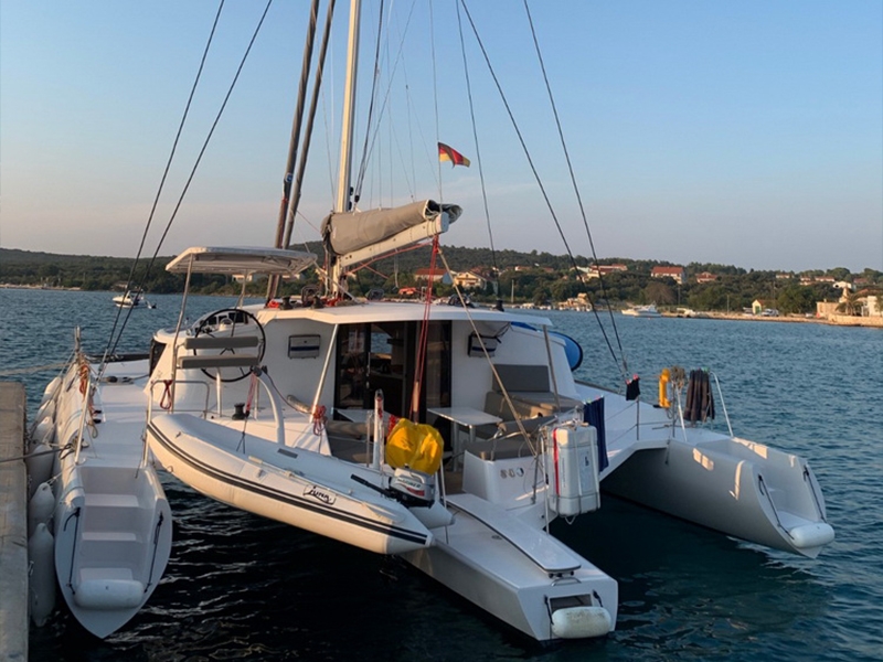 Neel 45 Mizar Charter Trimaran in Kroatien von Trend Travel Yachting